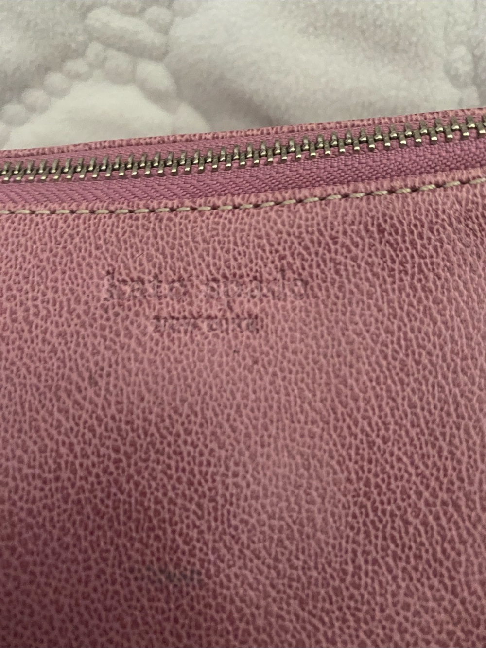Soft Pink Leather barrel bag it’s about